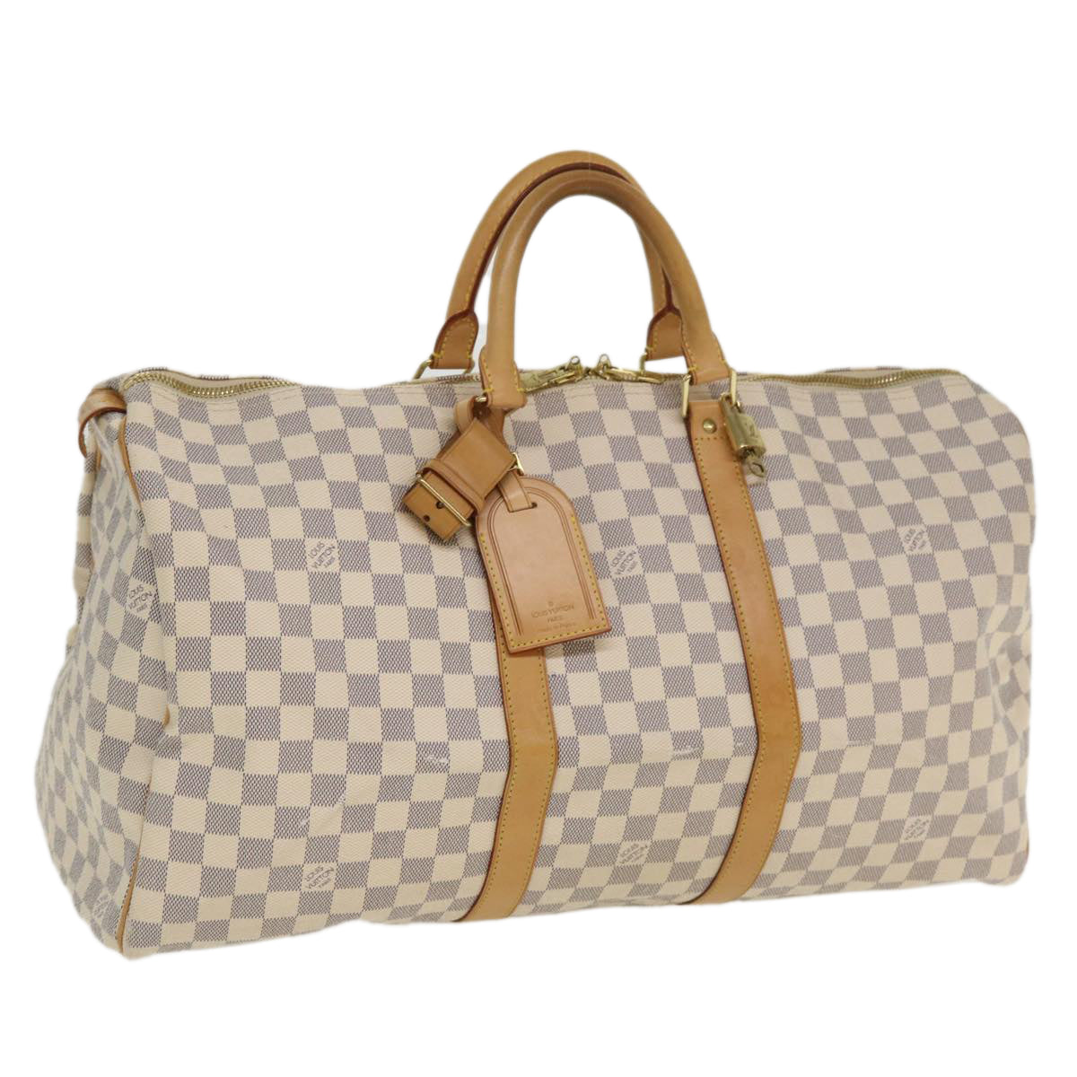 Louis Vuitton Bicolor Canvas Keepall 50 travel bag