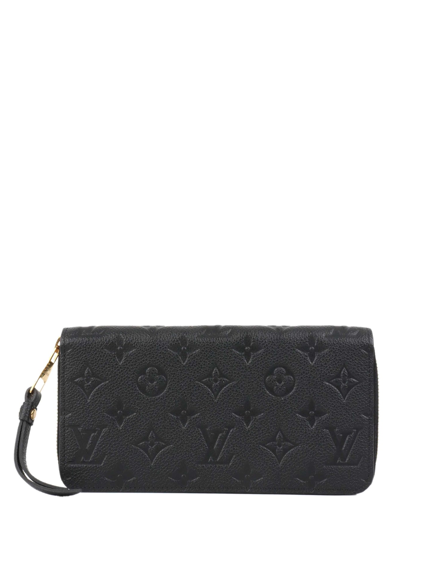 Louis Vuitton Black Empriente Leather Wallet.