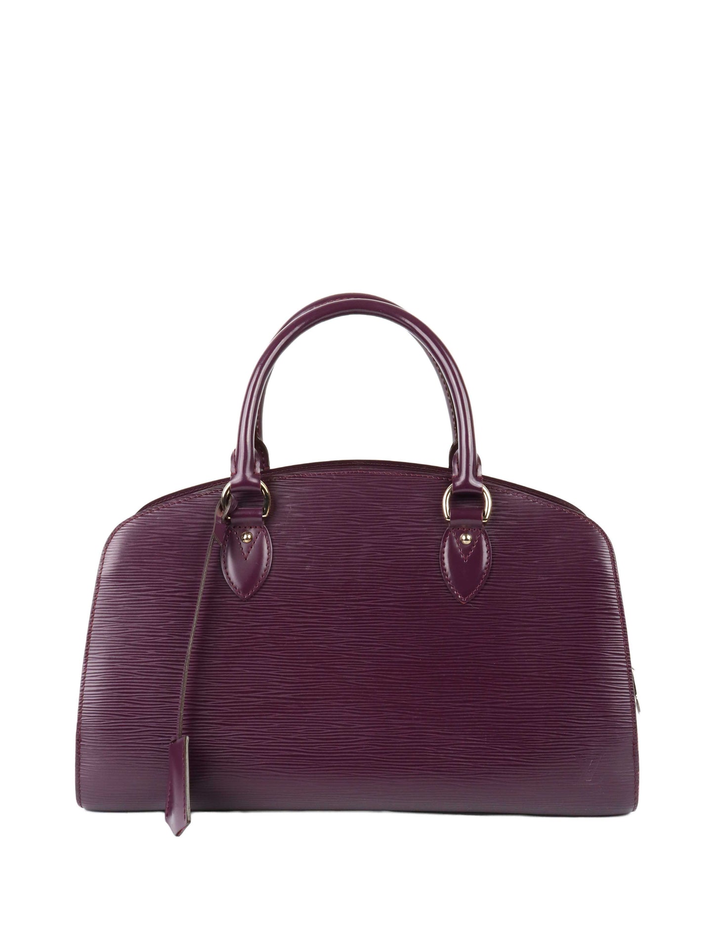 Louis Vuitton Dark Purple Pont Neuf Epi Tote.