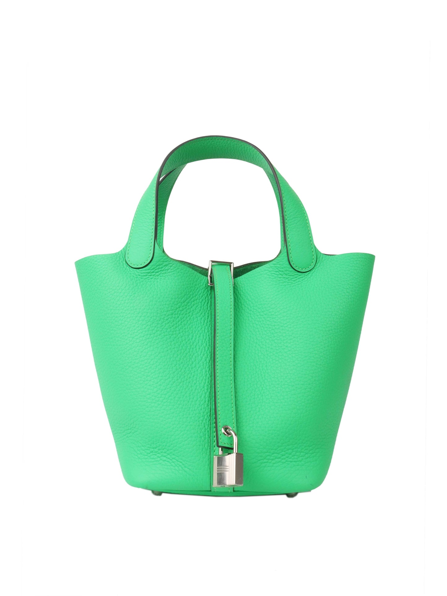 Hermes Picotin 18 TC leather Vert Comic 0Z