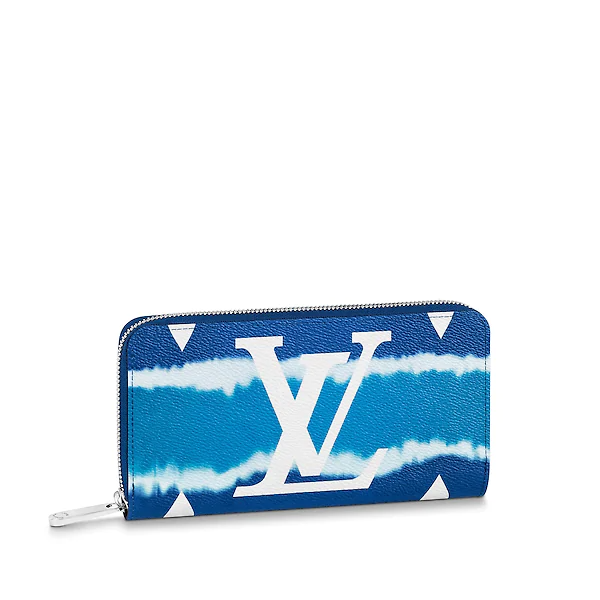 Louis Vuitton Escale Zippy Wallet Bleu
