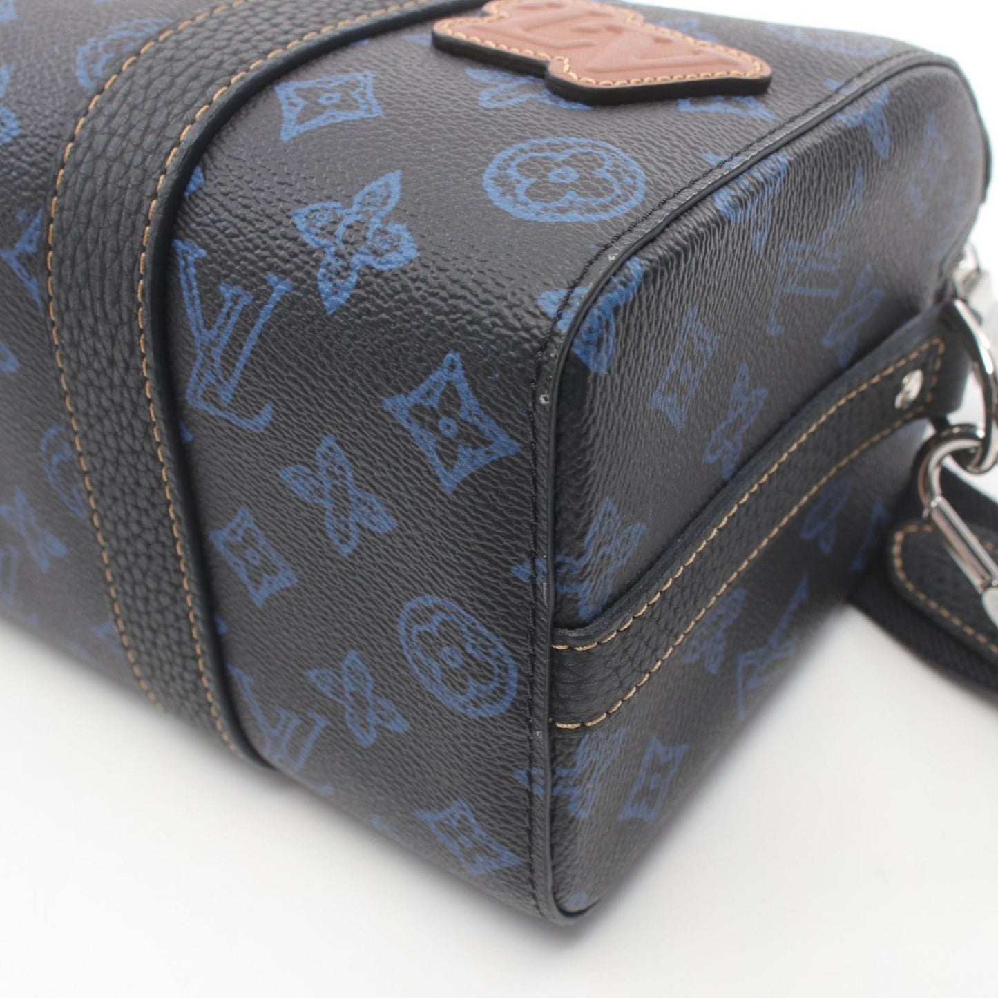 Louis Vuitton Coated Canvas Leather Shoulder Bag