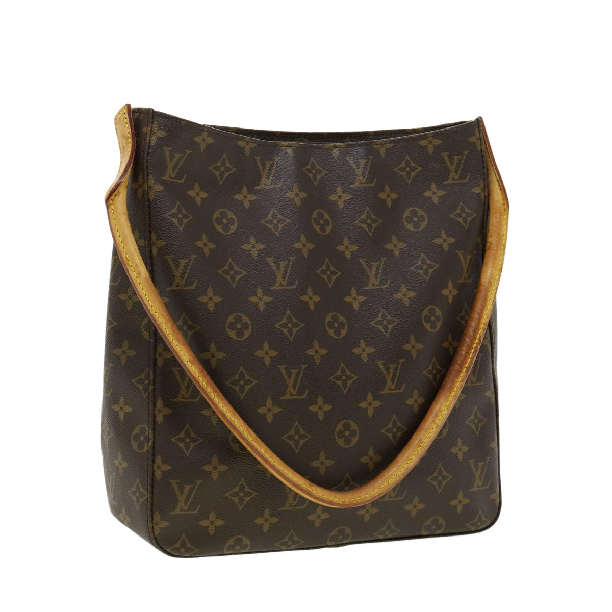 Louis Vuitton Brown Canvas Looping GM shoulder bag