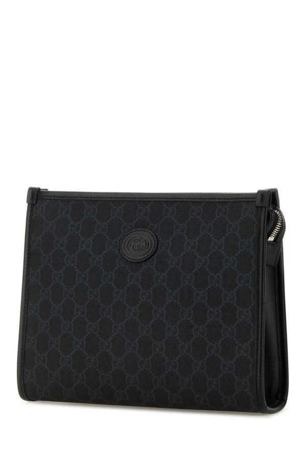 Gucci Man Gg Supreme Fabric Beauty Case
