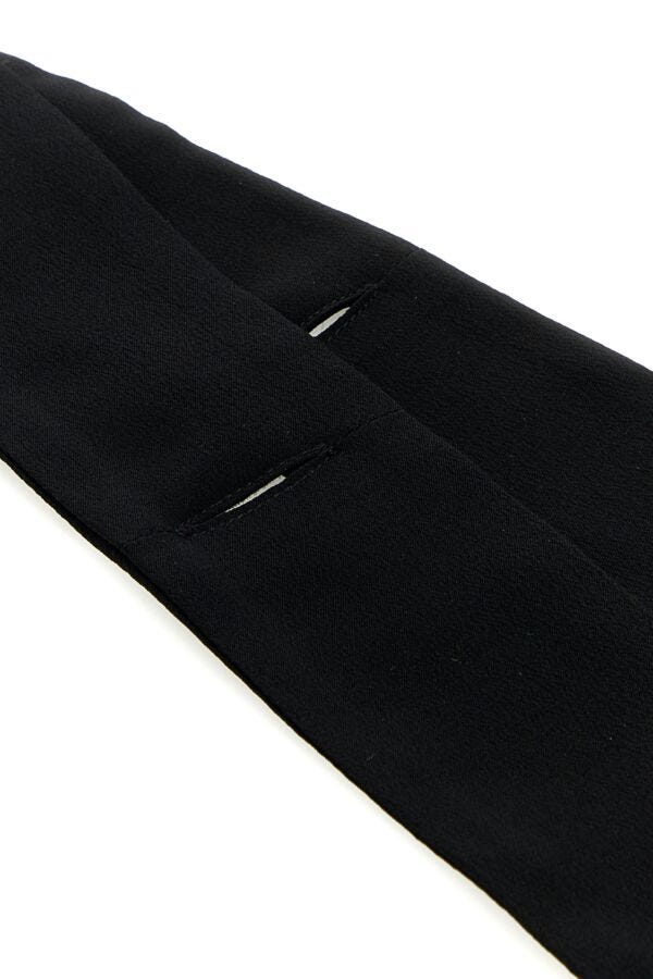 Gucci Woman Black Silk Foulard