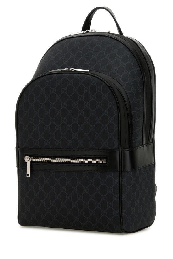 Gucci Man Gg Supreme Fabric Backpack