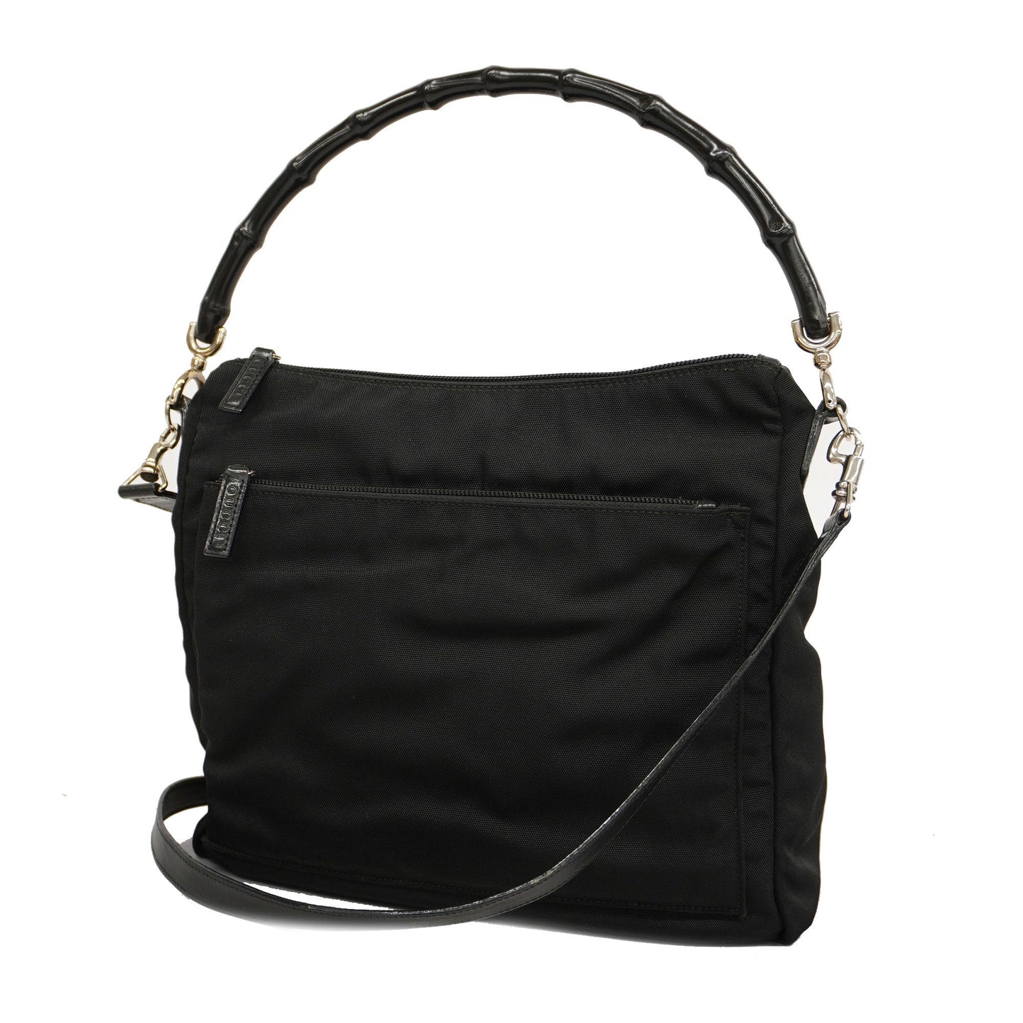 Gucci Bamboo 2way Bag 000 2058 0509 5 Women's Nylon HandBag,Shoulder Bag