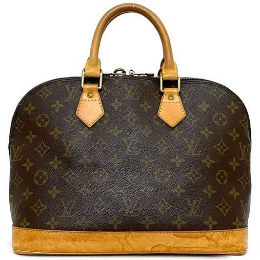 LOUIS VUITTON Handbag Alma PM Brown Beige Monogram M51130 Canvas Nume BA0927 Ladies