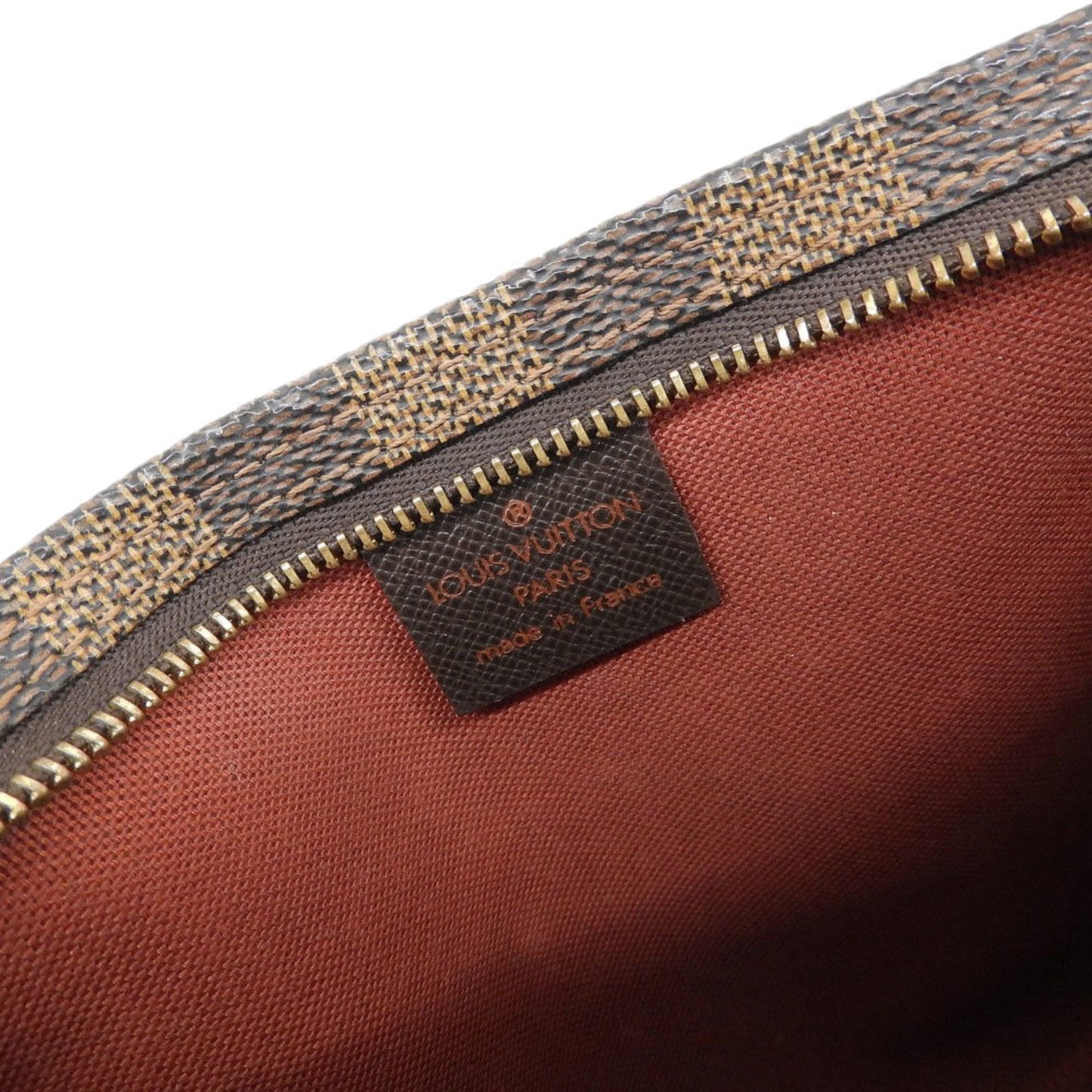 Louis Vuitton Damier Truth Makeup Pouch Ebene N51982