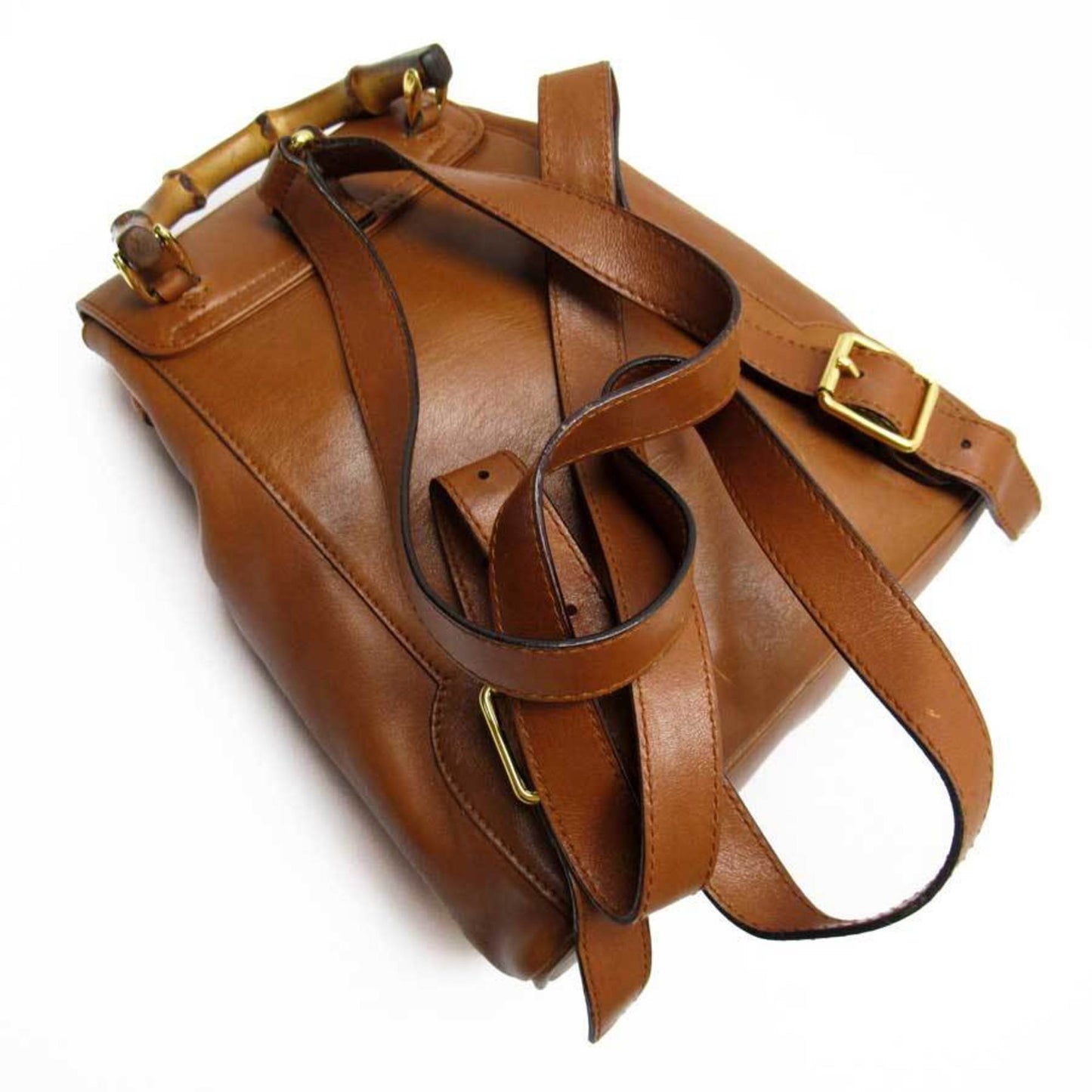 Gucci rucksack mini bamboo brown leather 003 1705 0030