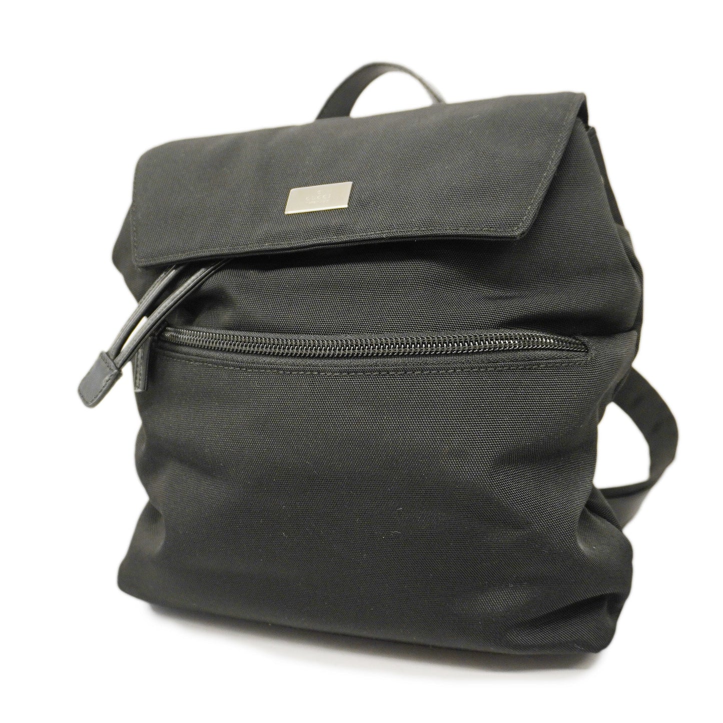 GUCCI Rucksack 003 0242 Women's Nylon Canvas Backpack Black