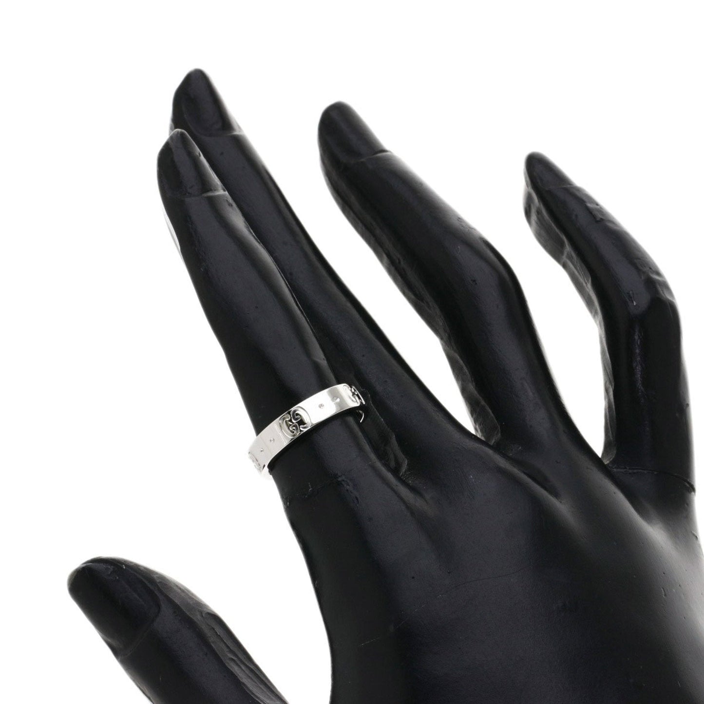 Gucci Icon # 8 Ring / K18 White Gold Ladies GUCCI