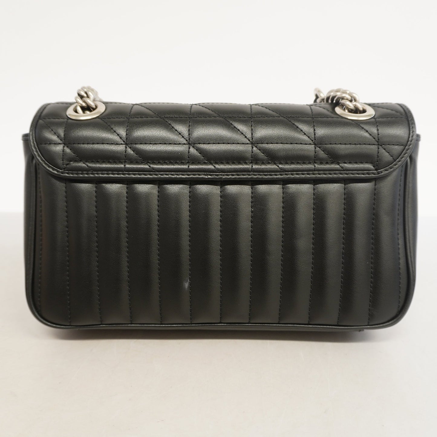 Gucci GG Marmont Shoulder Bag 443497 Women's Leather Shoulder Bag Black