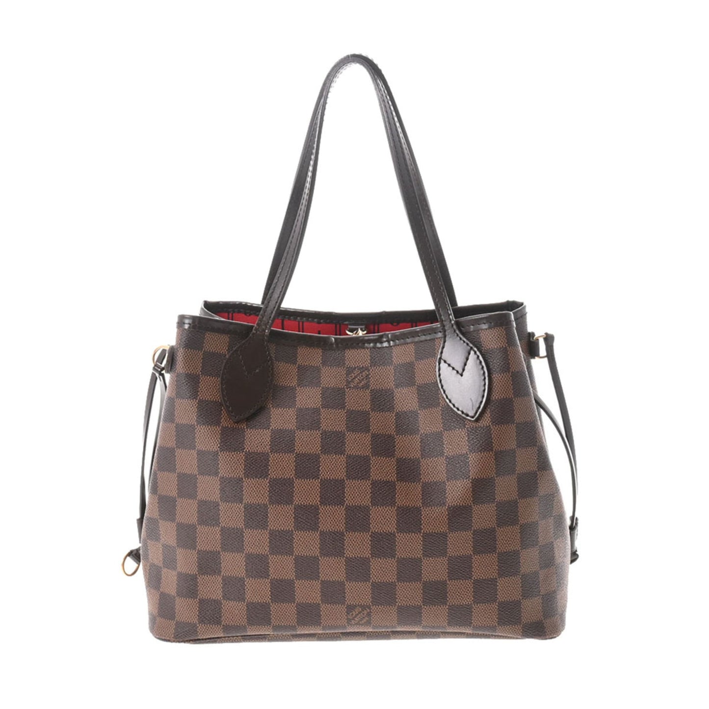 LOUIS VUITTON Damier Neverfull PM Brown N51109 Ladies Canvas Handbag