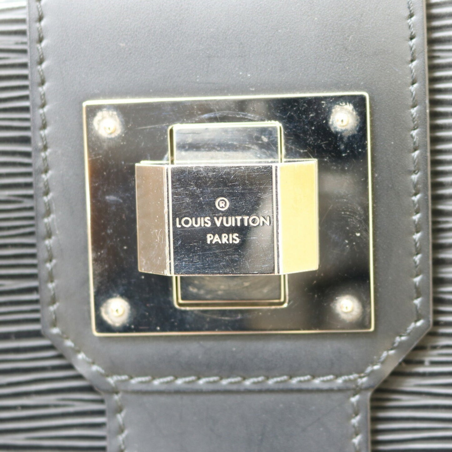 Louis Vuitton Handbag Epi Mirabeau M40462 Black Noir Ladies Leather