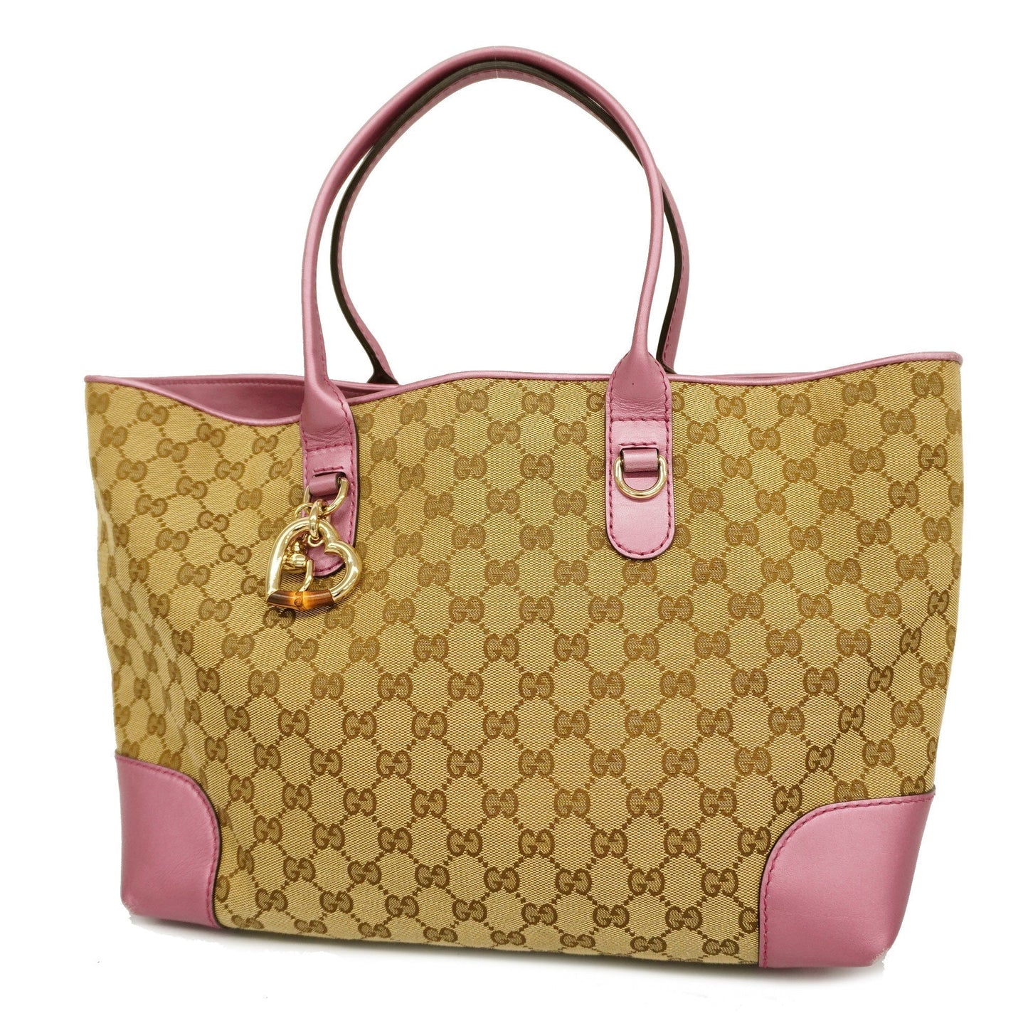 GUCCIAuth GG Canvas Tote Bag 269956 Women's Tote Bag Beige,Pink
