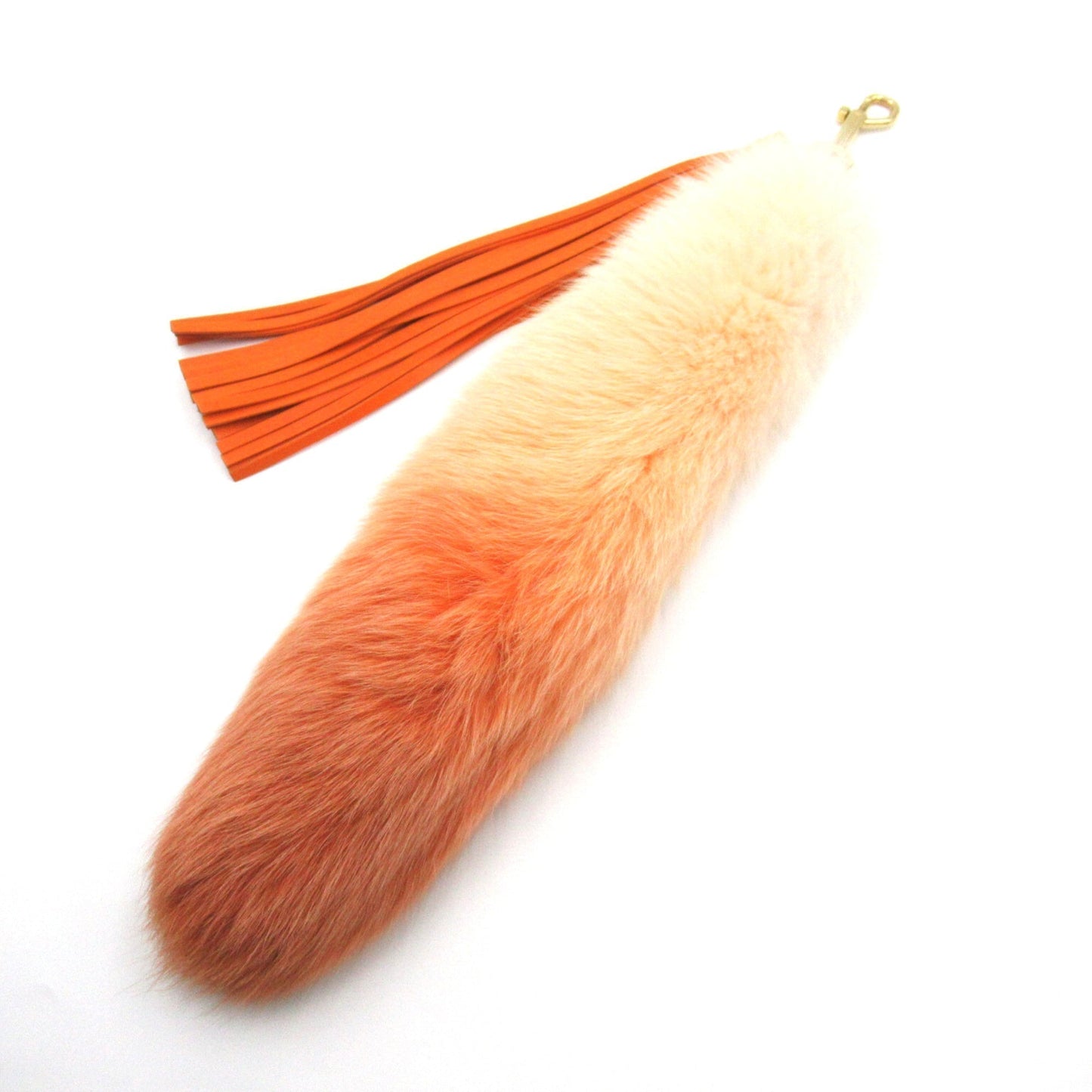 LOUIS VUITTON Bijou sack foxy bonbon Orange Gold Plated/Fur M66168