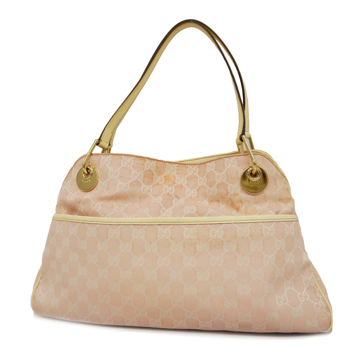 GUCCI GG Canvas Handbag 121023 Women's Handbag Ivory,Pink