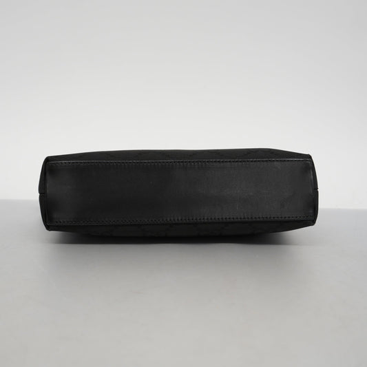 GUCCIAuth Pouch 039 1117 Women's Nylon Pouch Black
