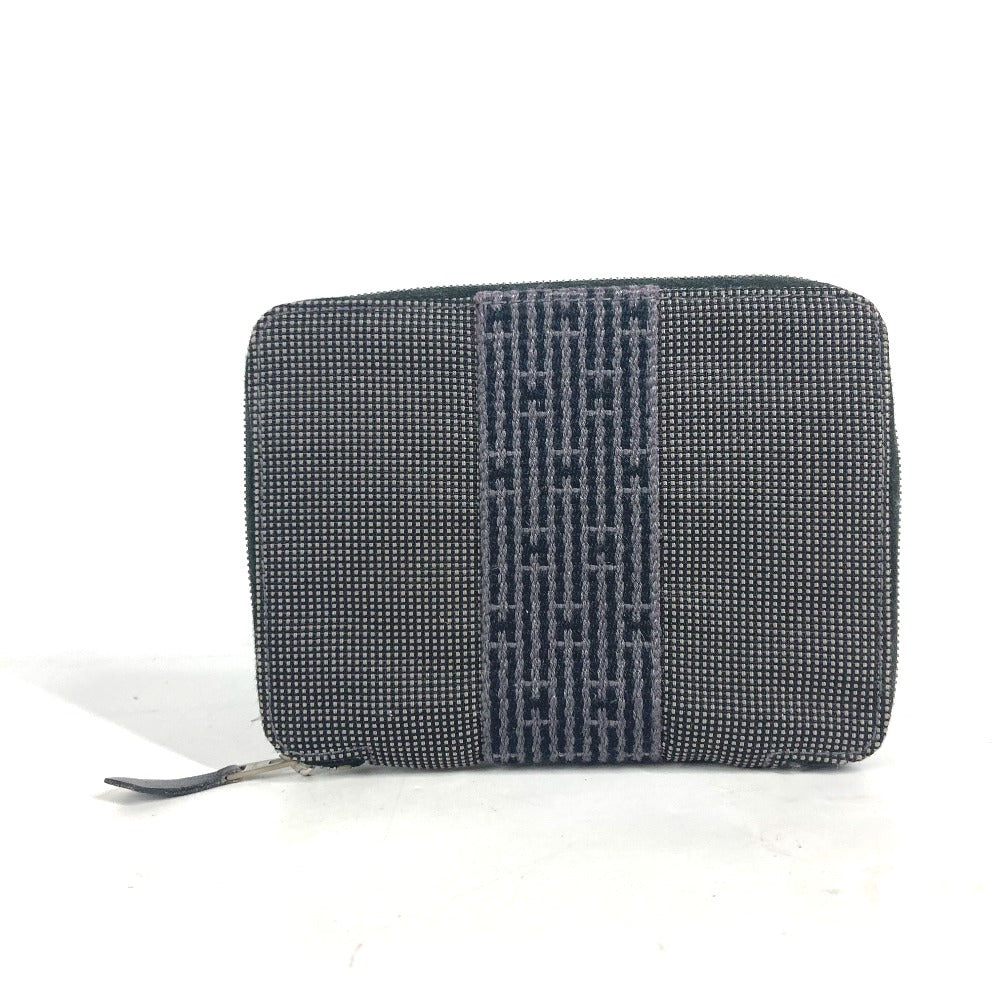 HERMES Notebook cover canvas gray Her Line System notebook stationery