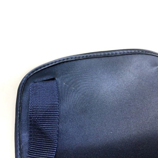 HERMES Backpack canvas blue Star Travel Exhibition 1999 Limited Sherpa Backpack Women Used