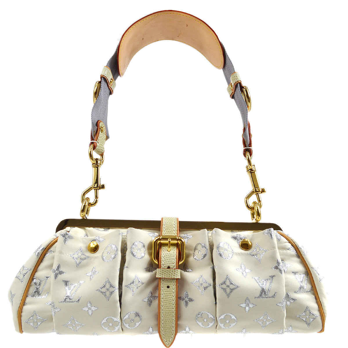 Louis Vuitton * 2005 SAC FERMOIR MONOGRAM PASTEL GLITTER M95033