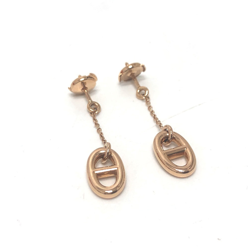 HERMES Pierce 19G127359 18K Pink Gold gold K18PG Farandole Women Used