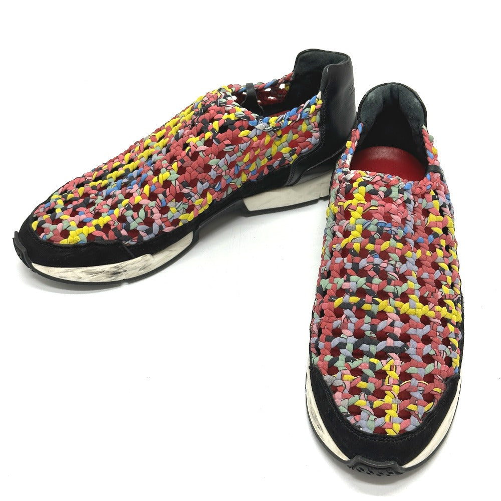 HERMES sneakers leather pink Braid Women 36 Used