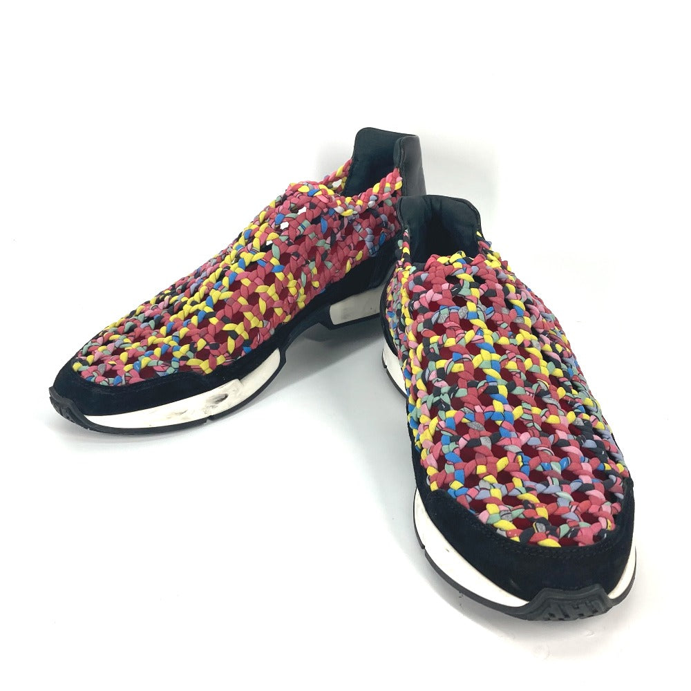 HERMES sneakers leather multicolor Slip-on Women 37 Used