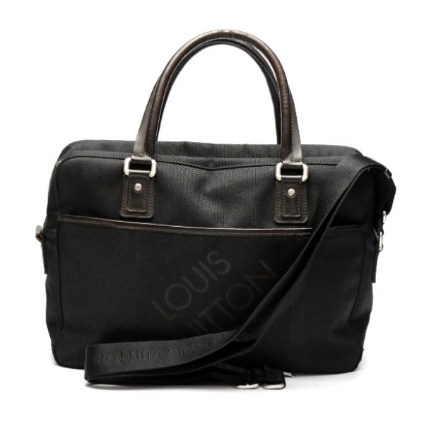 LOUIS VUITTON Business bag M93082 Damier canvas Noir (Black) Business bag Damier Jean Yak unisex(Unisex) Used