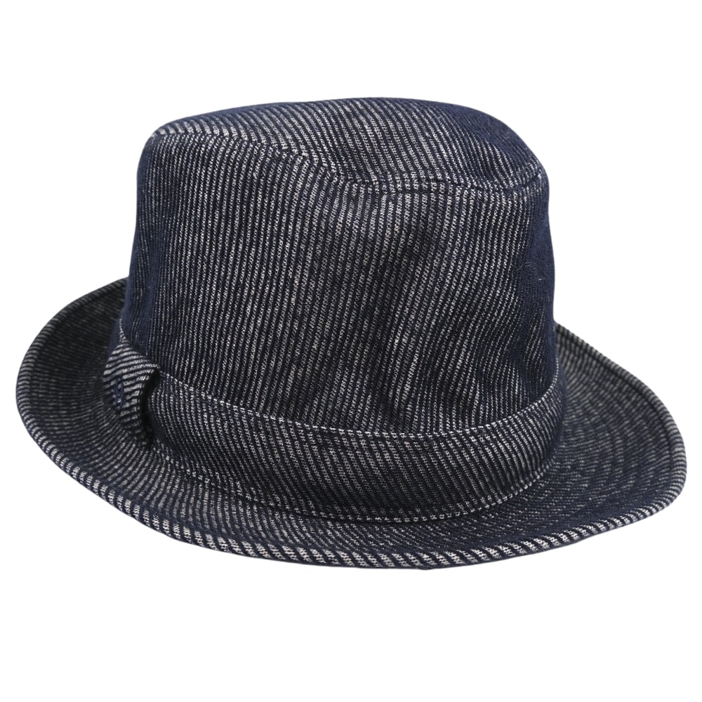HERMES hat wool Navy mens(Unisex) 58 Used