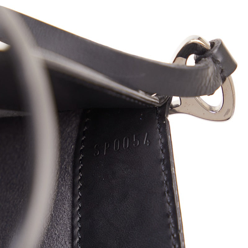 Louis Vuitton Epi Pochette Demilune Handbag M52622 Noir
