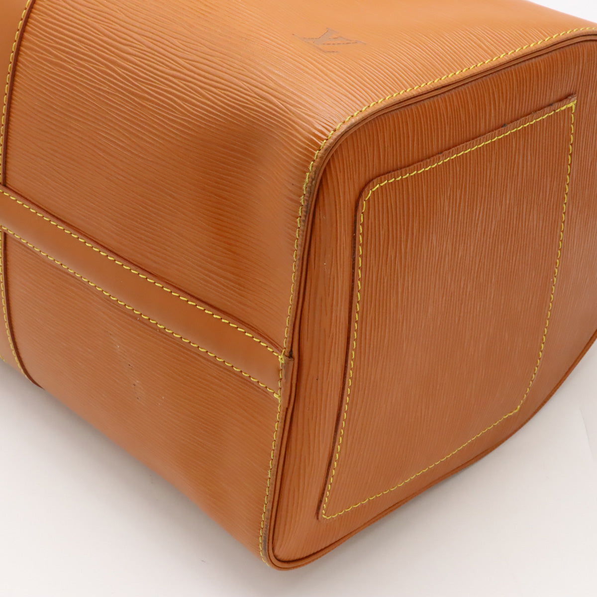 Louis Vuitton Epi Keepall 45 Travel Bag Zipang Gold M42978