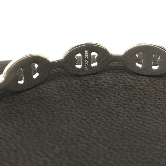 HERMES Bangle SV925 Silver Chene Dunkle Enchaine