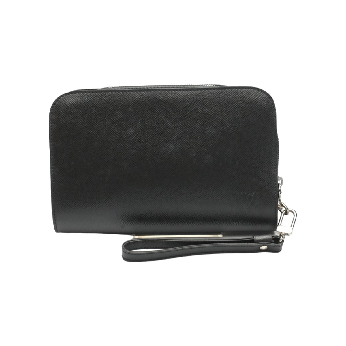 LOUIS VUITTON business bag M30182 Taiga black business bag Taiga Baikal Aldwards mens Used