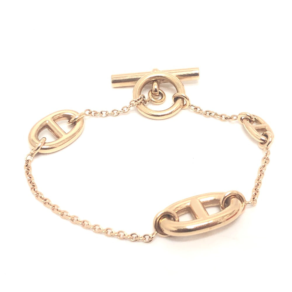HERMES bracelet 18K Pink Gold gold Chene Dunkle Farandole Women Used