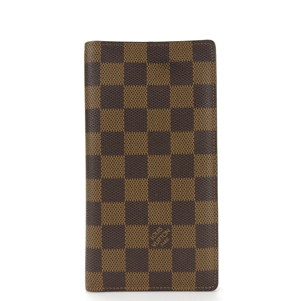LOUIS VUITTON Bill Compartment N61823 Damier Brown Porto Barrut Cult Credit