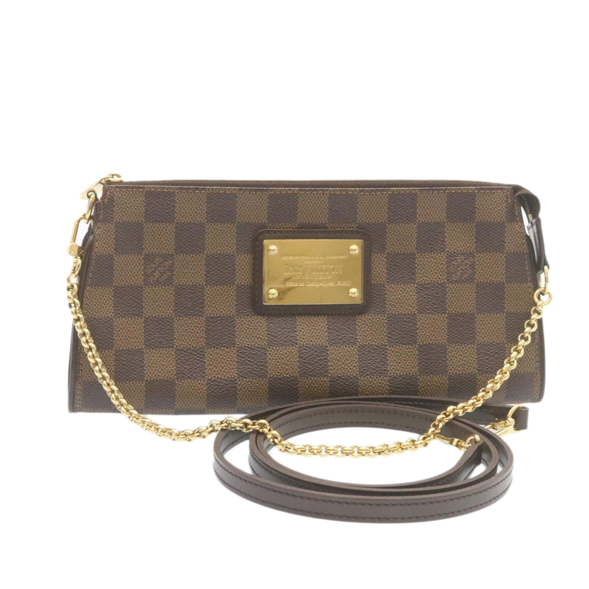LOUIS VUITTON Damier Ebene Sophie 2Way Shoulder Pouch N51135 LV Auth 28177A