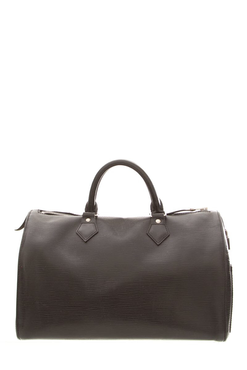 Louis Vuitton 2011 Black Epi Leather Speedy 35 HandBag