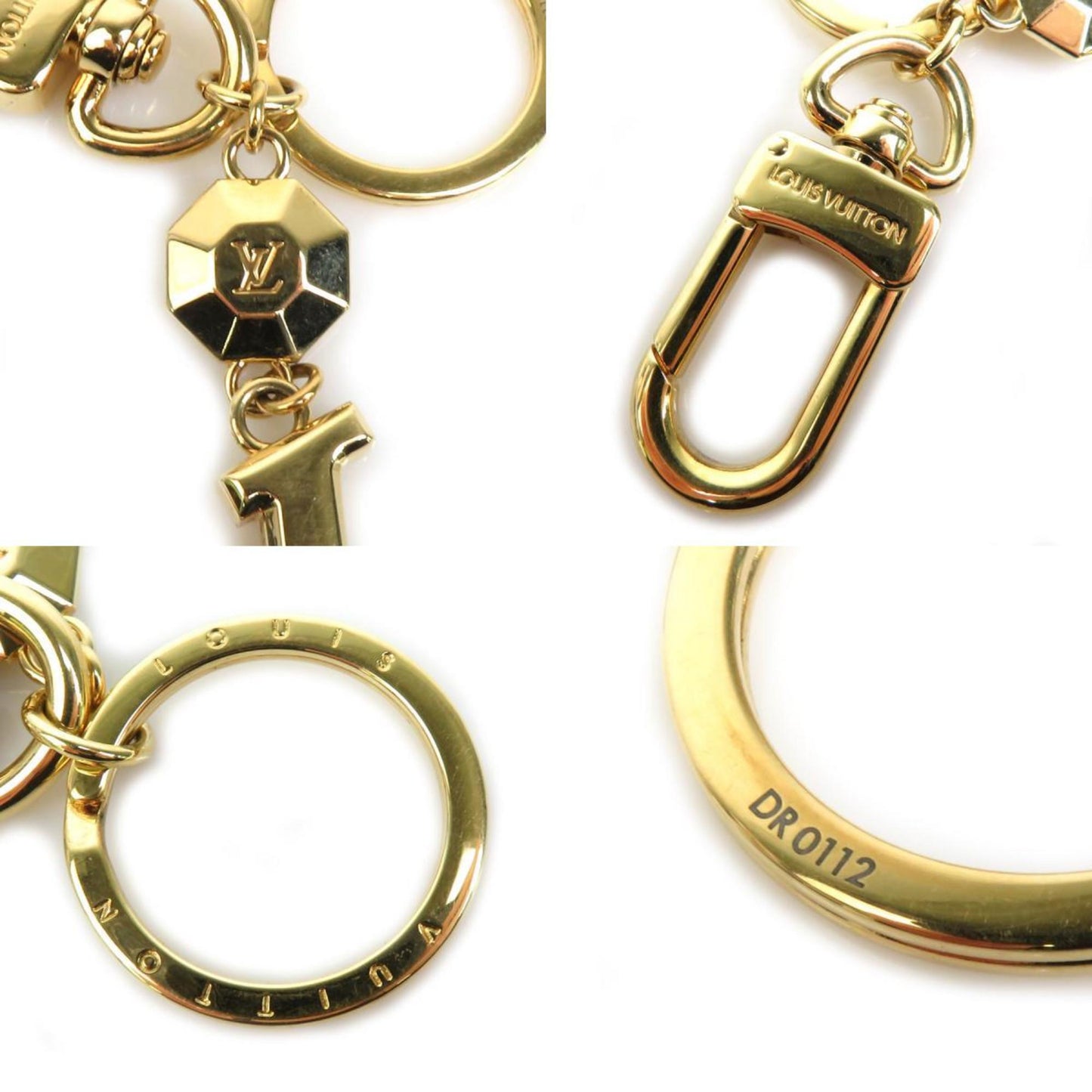 Louis Vuitton Metal Keyring Charm