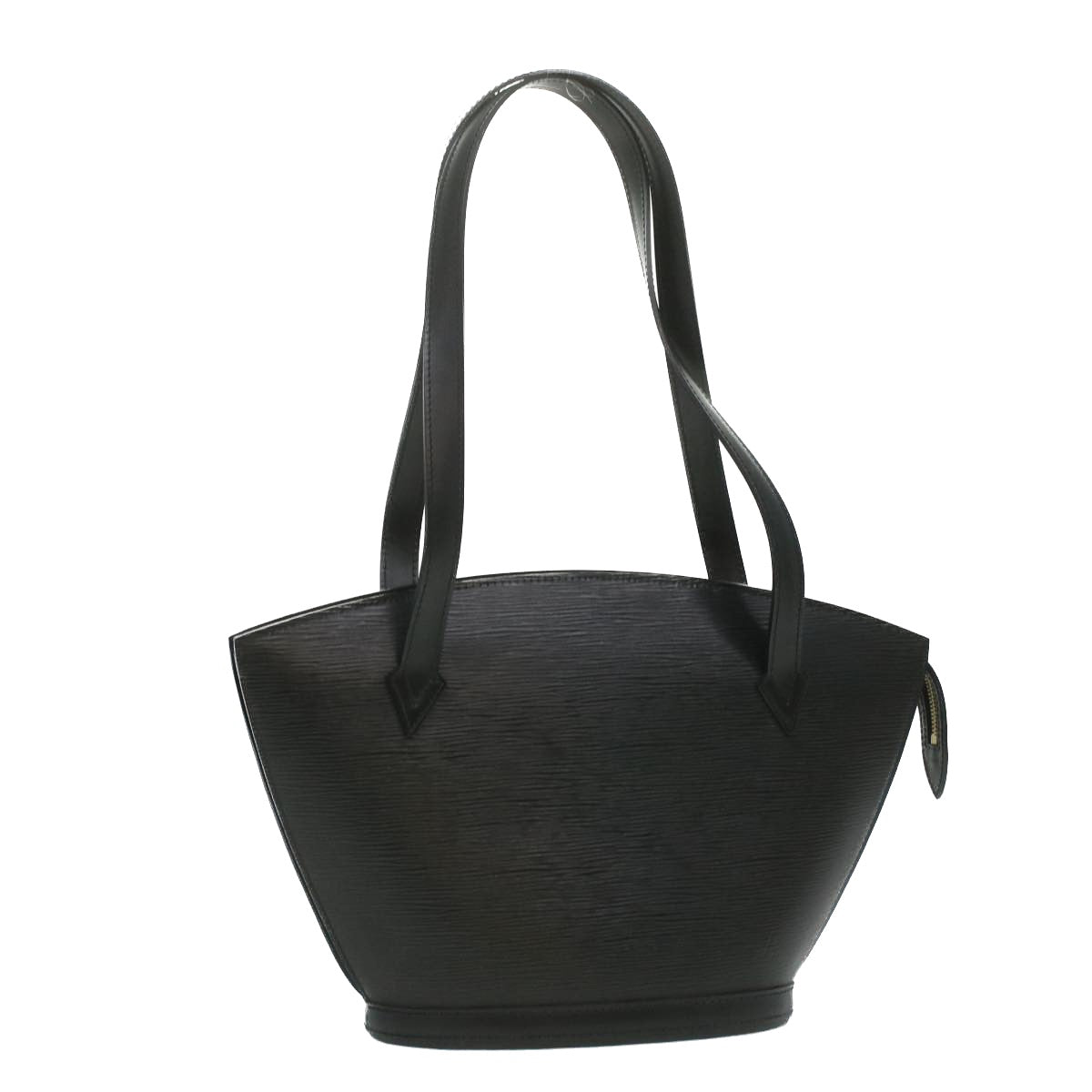 LOUIS VUITTON Epi Saint Jacques Poignees Shoulder Bag Black M52332 LV Auth 36014