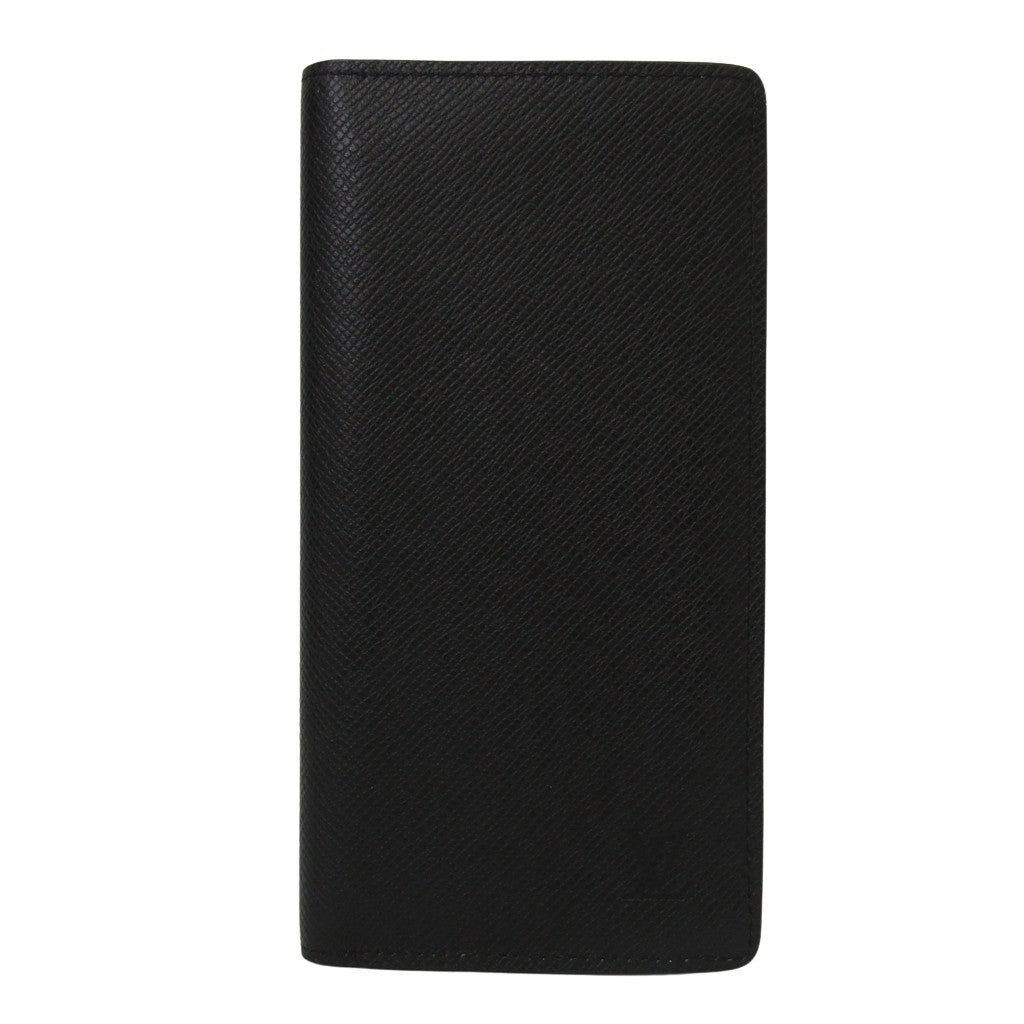Louis Vuitton Black Leather Portefeuille wallet accessories