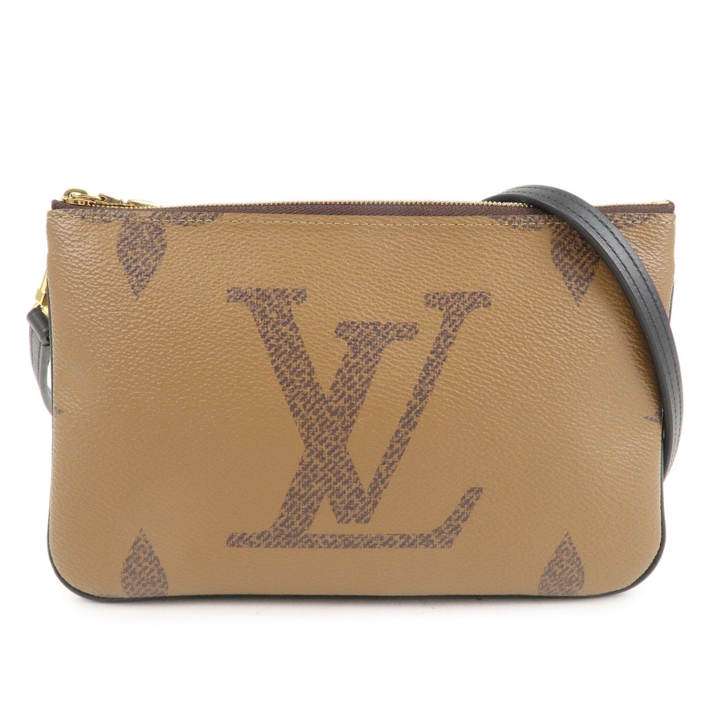 Louis Vuitton Monogram Reverse Pochette Double Zip 2Way Bag M69203