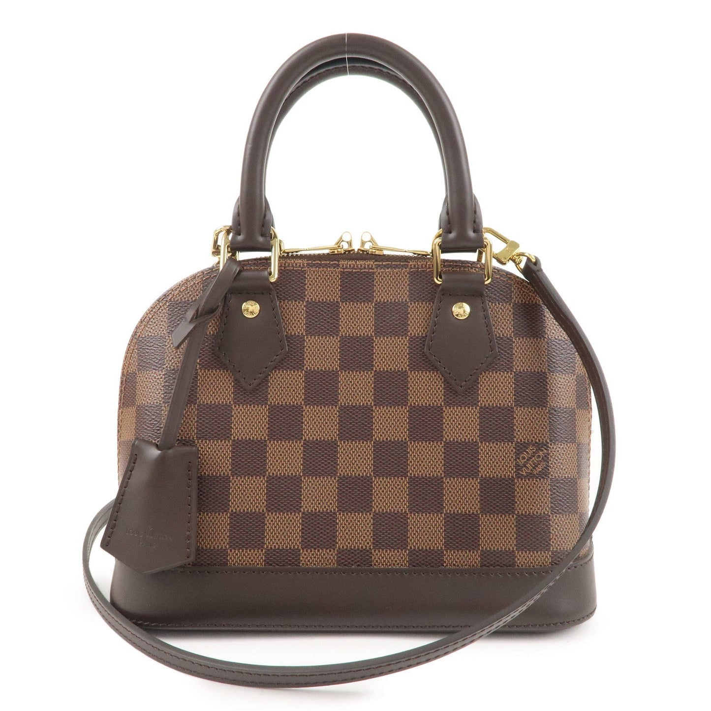 Louis Vuitton Damier Alma BB 2Way Shoulder Bag Hand Bag N41221