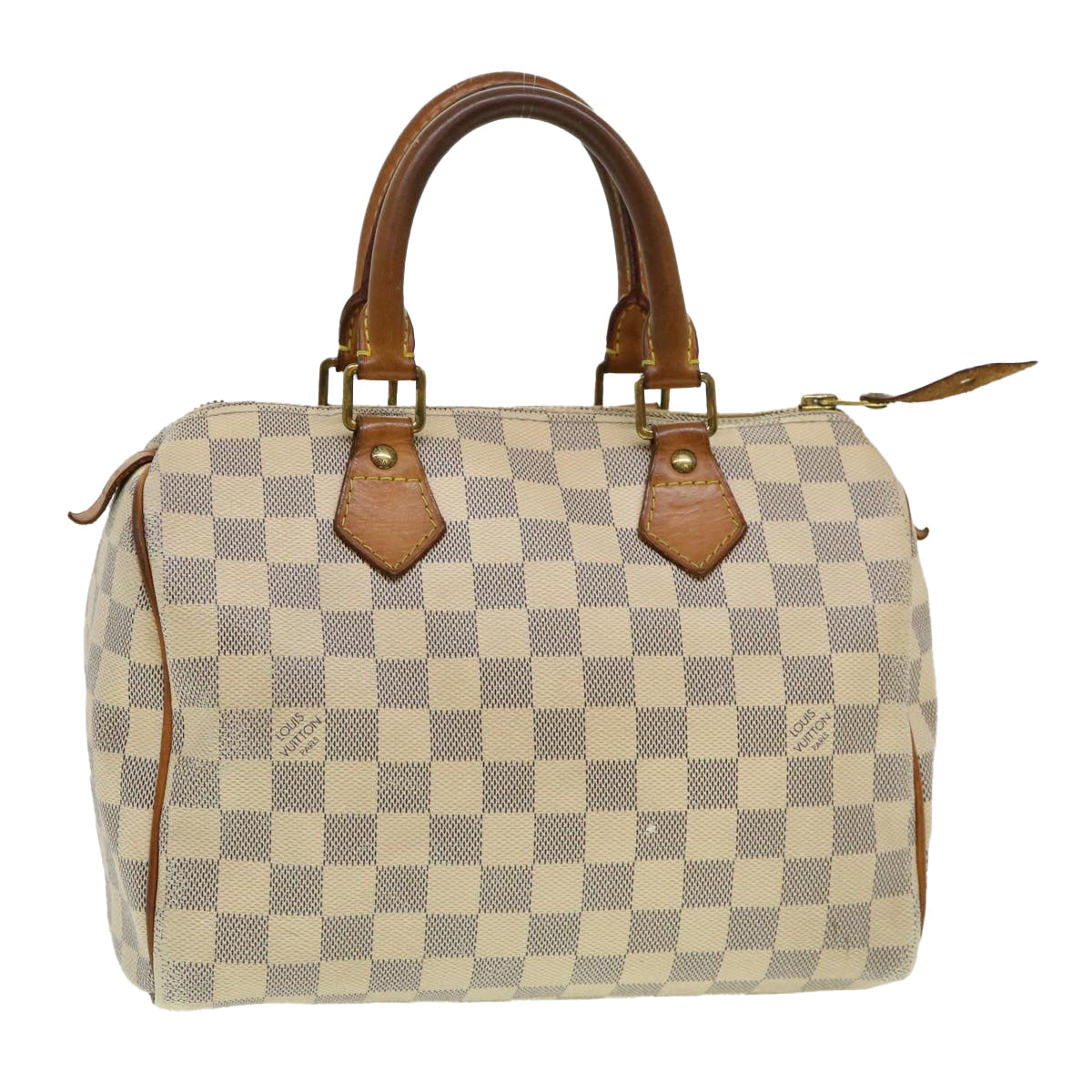 LOUIS VUITTON Damier Azur Speedy 30 Hand Bag N41533 LV Auth 38153
