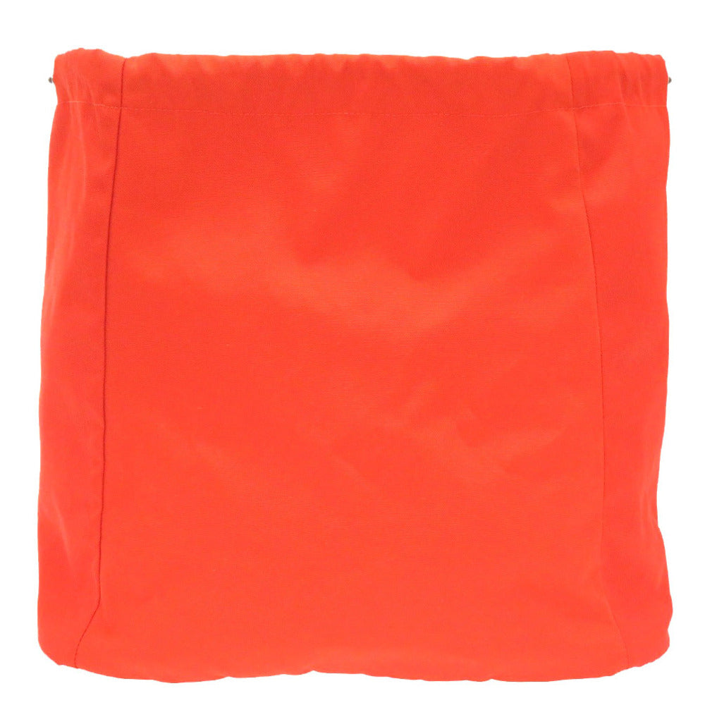 HERMES Other bag canvas Orange Sacked Pansage spare bag Women Used