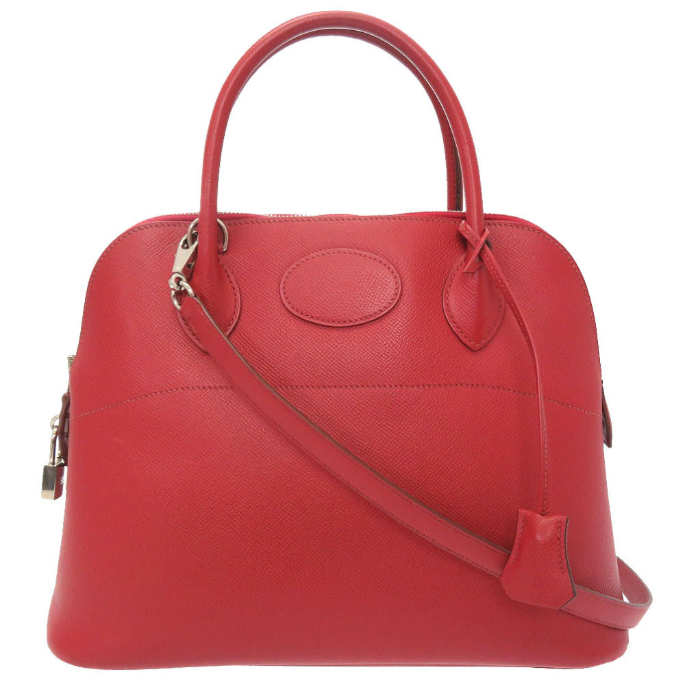 HERMES Handbag Epsom Rouge Garance Bored 31