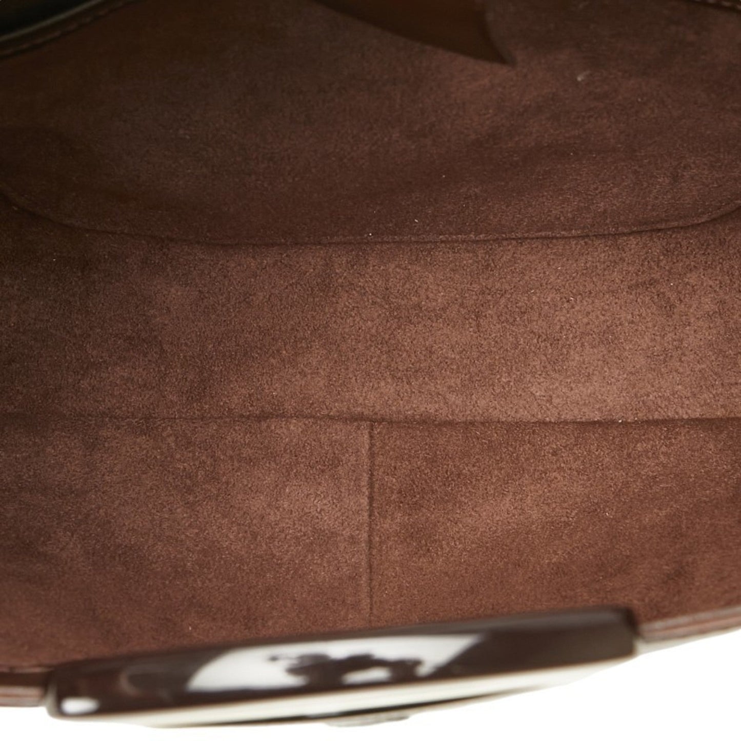 Louis Vuitton Moka Leather Shoulder Bag