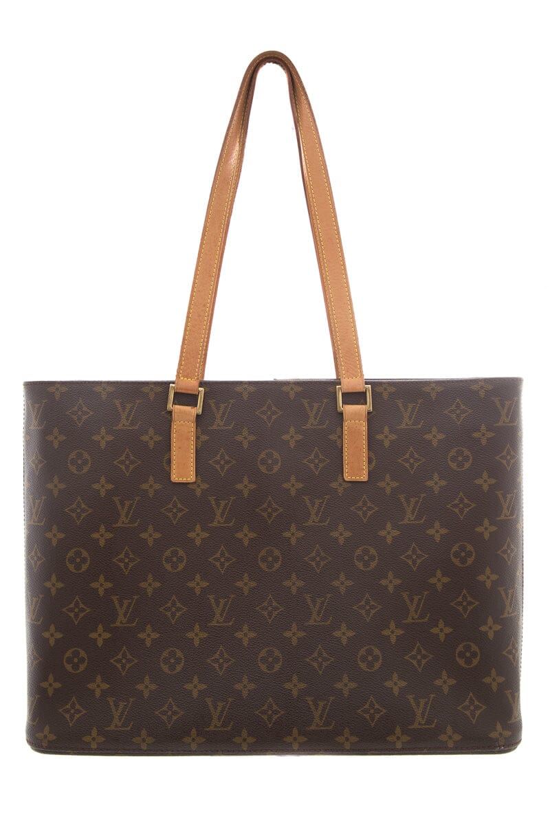 Louis Vuitton 2001 Brown Luco Monogram Canvas HandBag