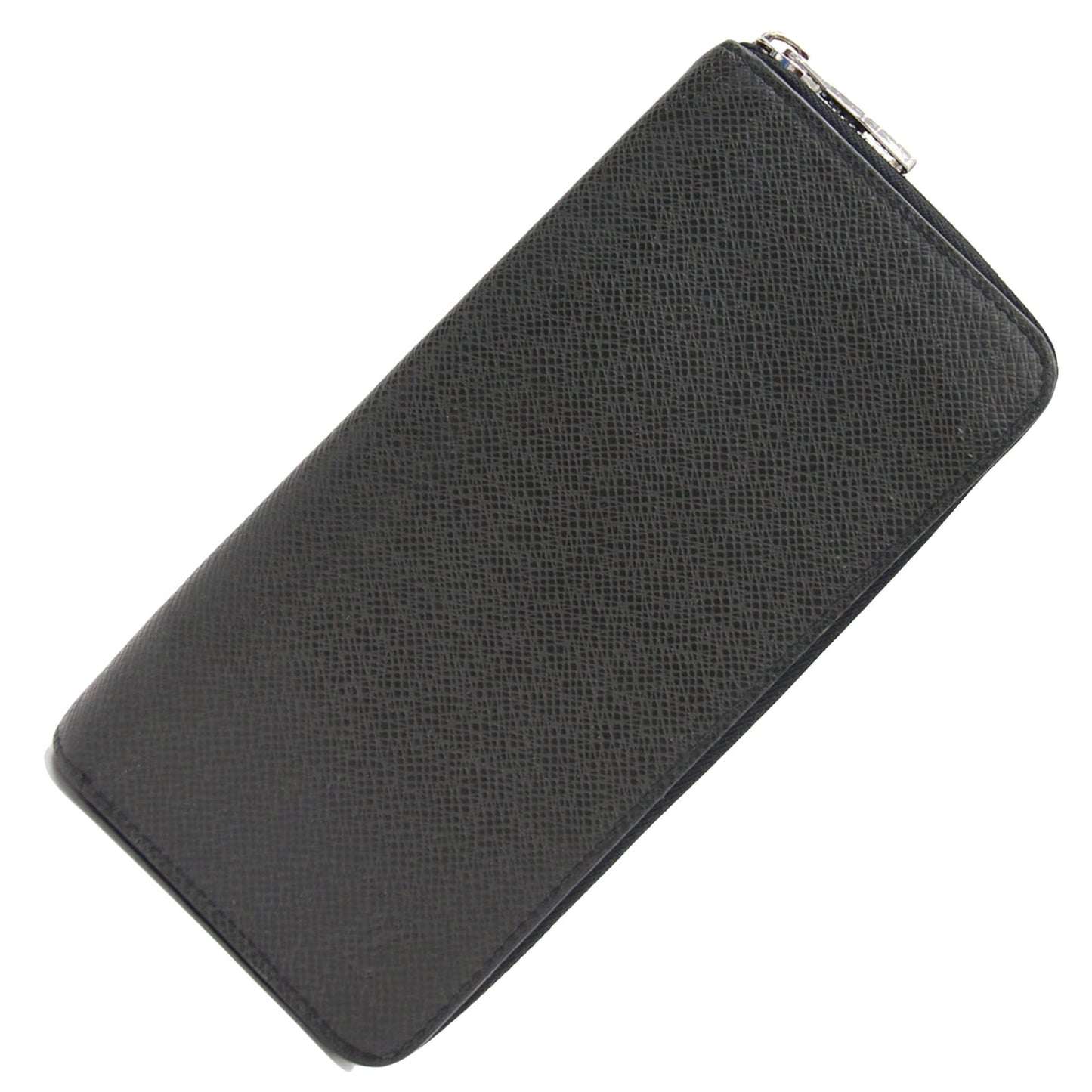 Louis Vuitton Black Leather Zippy Wallet Vertical wallet accessories